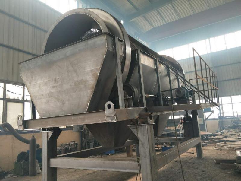 滾筒篩的軸承在異常轉速后容易產生摩擦和溫度(滾軸篩的結構)